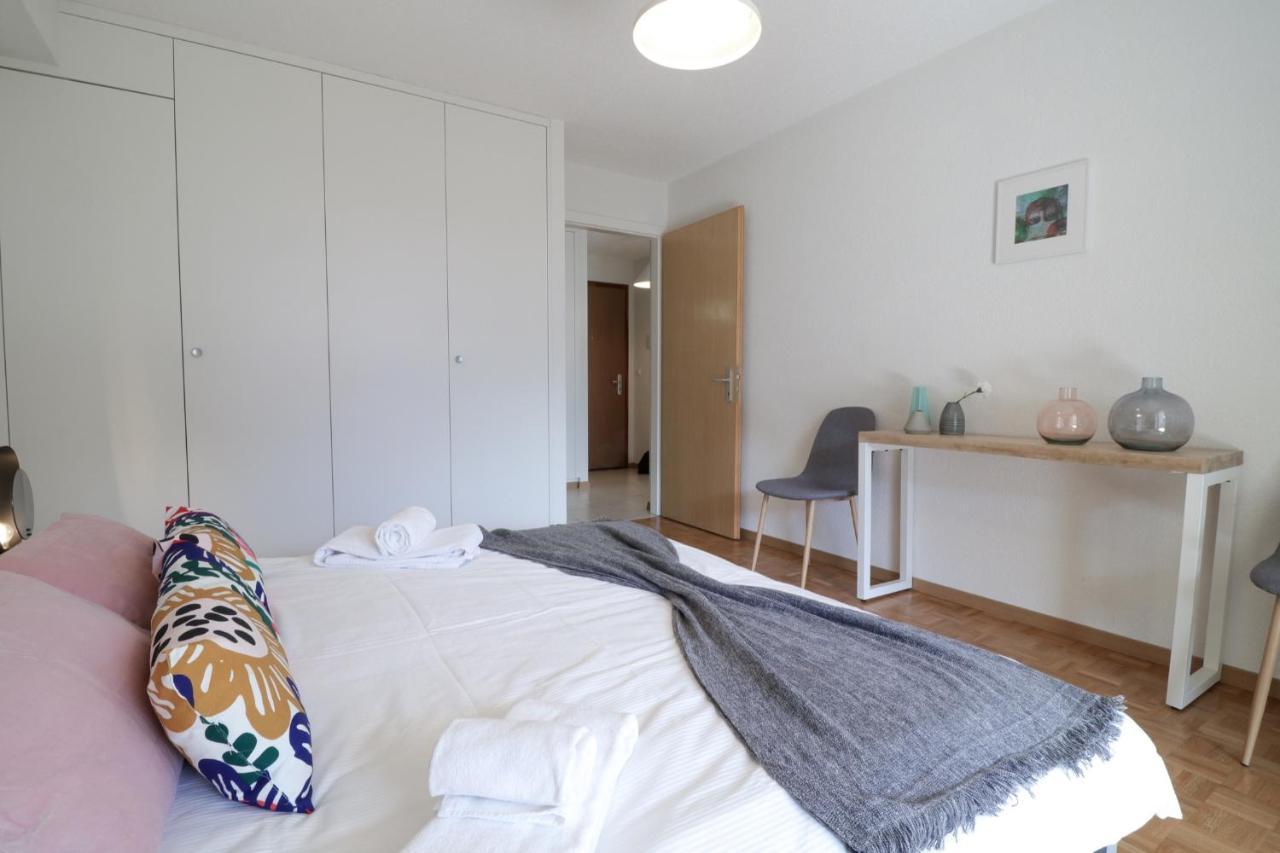 Modern Apartment Close To Martigny Train Station Экстерьер фото